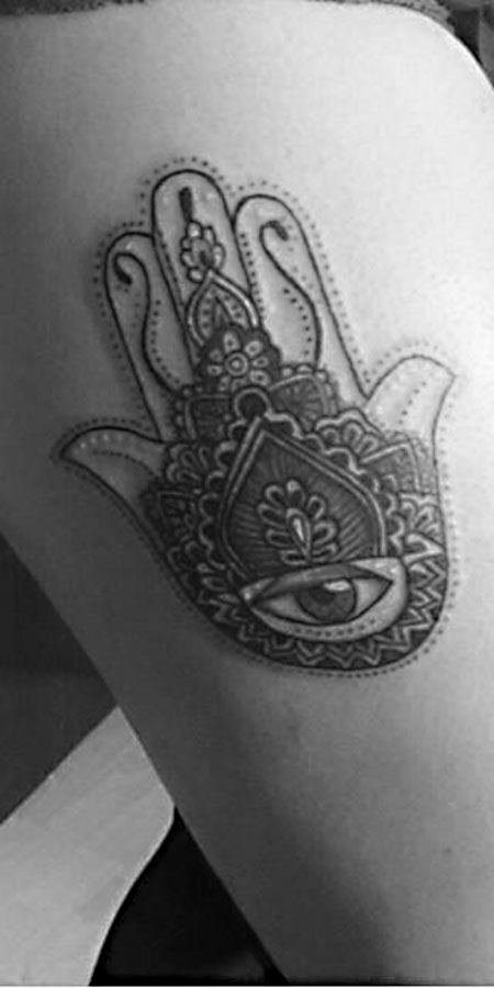 Tattoo artwork - Hamsa hand