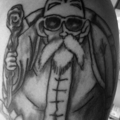 Tattoo artwork - Character with sunglasses